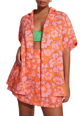 Charlita Shirt - Paraiso Floral
