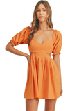 Kalina Mini Dress - Orange