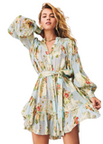 Livia Belted Short Dress