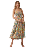 Marlene Dress - Tropical Papaya
