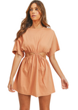Cayman Mini Dress - Apricot