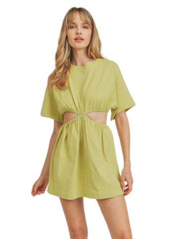 Cayman Mini Dress - Kiwi