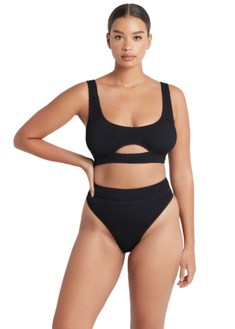 Sasha Crop - Black