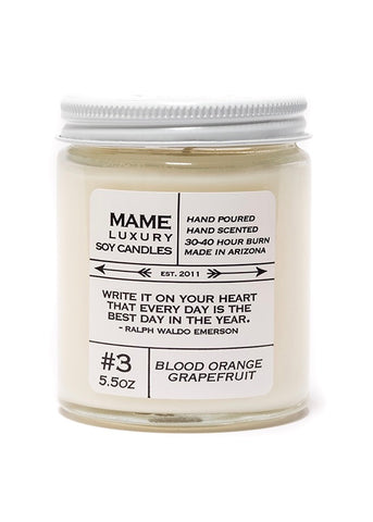 Mame 5.5oz Soy Candle
