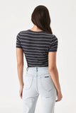Alex Stripe Baby Rib Tee