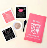 Vegan Facial Gift Set - Scrub Mask Pout