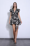 Cecily Jacquard Mini Dress