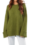 Oversized Crew Neck Sweater