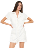 Parker Romper - Macadamia