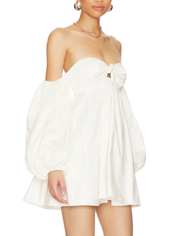 Saint Lucia Mini Dress - White