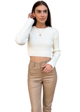 Emmy Cropped Sweater