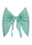 Sarong - Turquoise Crochet
