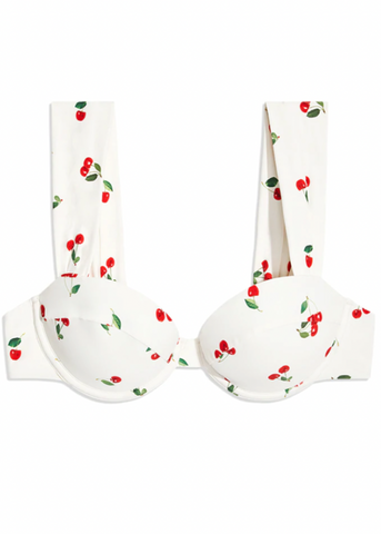 Claudia Top - Off White Cherries