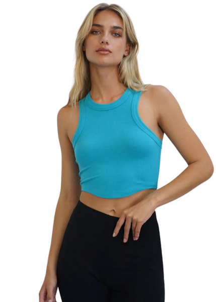 Detra Super Cropped Rib Tank