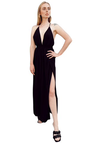 River Maxi Dress - Black