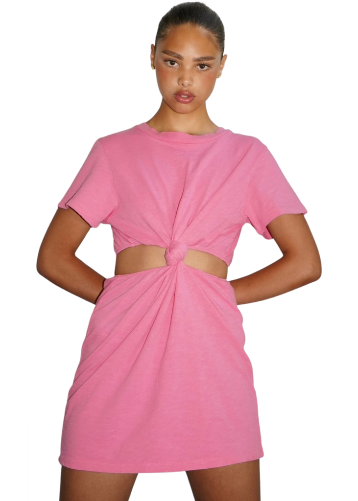 lna t shirt dress LNA Casual Layred Shirt Dress