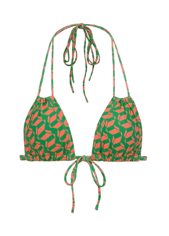 Euro Bows Bikini Top - Geo
