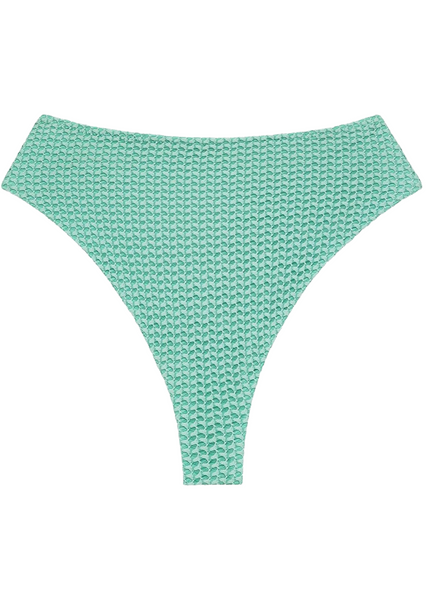 Paula Bottom - Turquoise Crochet