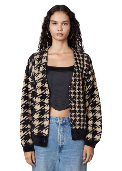 Houndstooth Cardigan