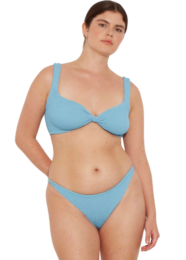 ビキニ HUNZA G Women Swimsuit 93744 BTINACR 92646 BLUE Blue ビキニ HUNZA G Women Swimsuit 93744 BTINACR 92646 BLUE Blue