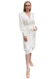 Amanda Sweater Dress - White
