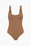 Domino One Piece - Metallic Cocoa