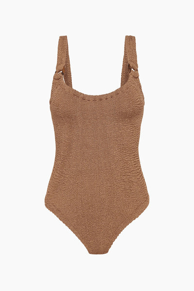 Domino One Piece - Metallic Cocoa