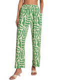 Pallenberg Pants - Tulli Print Green