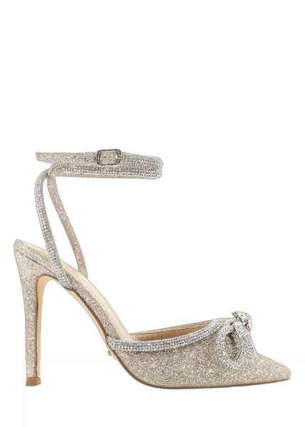 Elope Heel - Gold Glitter