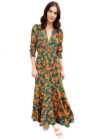 Faye Maxi Dress - La Vie Floral