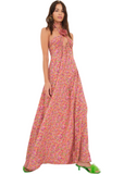 for love and lemons suzette maxi dress For Love & Lemons Suzette Floral Maxi Dress