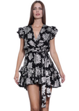Cecily Jacquard Mini Dress