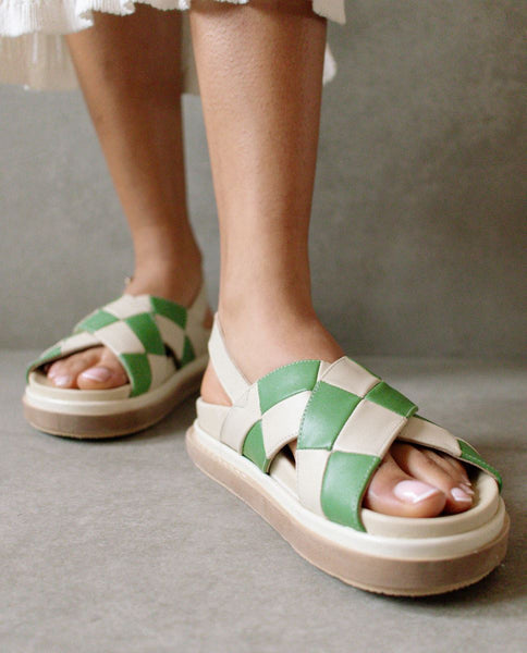 Marshmallow Scacchi Sandal