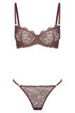 Maverick Underwire Bra - Espresso