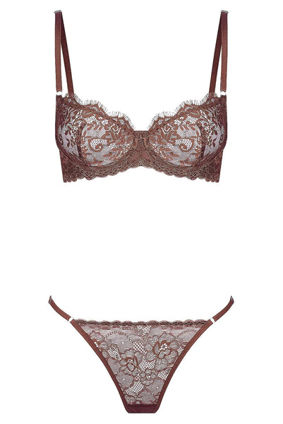 Maverick Underwire Bra - Espresso