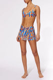 The Lana Skirt - Leopard & Zebra