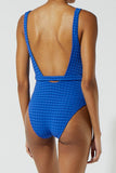 The Michelle Belt One Piece - Cobalt Blue