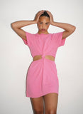Devan Twist Tee Dress