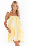Angel Mini Dress - Sunny Stripe