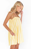 Angel Mini Dress - Sunny Stripe