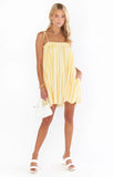 Angel Mini Dress - Sunny Stripe