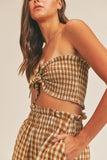 Addie Plaid Set